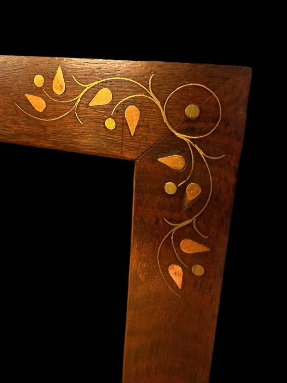 Hand Made Wooden Photo Frame With Inlay